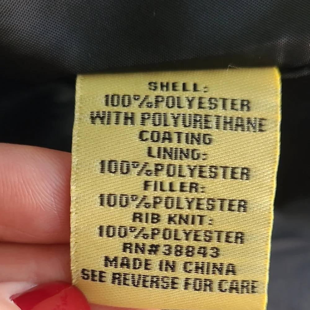 Maralyn & Me Black Faux Leather Jacket - Picture 8 of 13